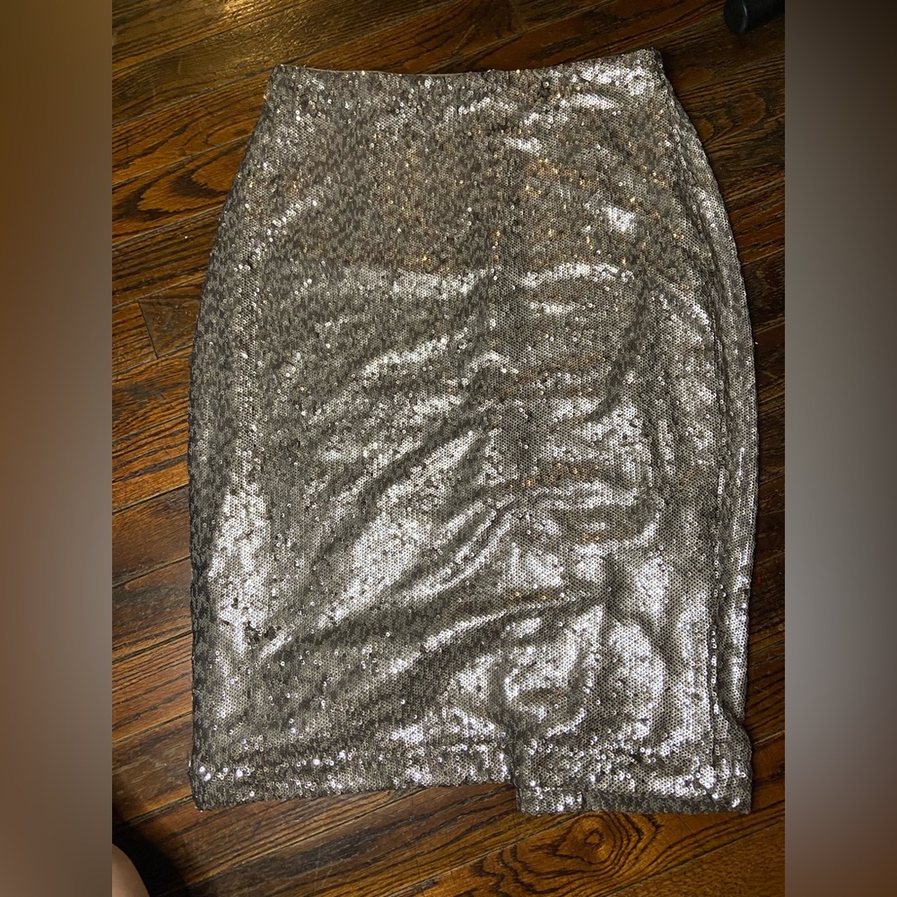 Sequin Pencil Skirt